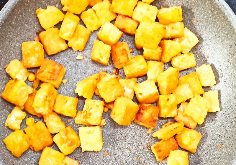 Tempeh aus Riepholmer Erbsen